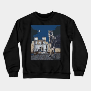 Ishtar Gate and Lamassu Crewneck Sweatshirt